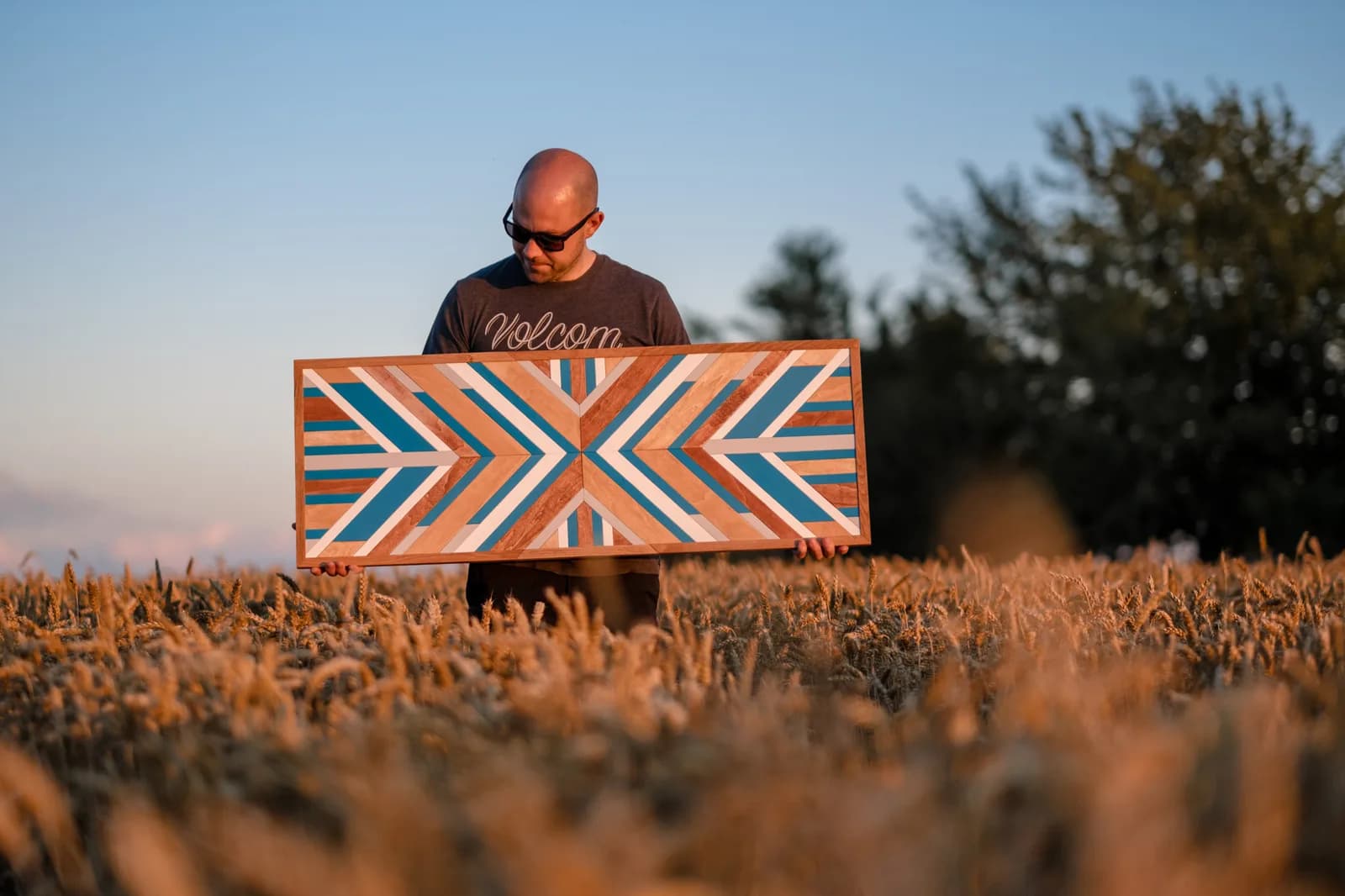 Xavier Blaison dans son atelier